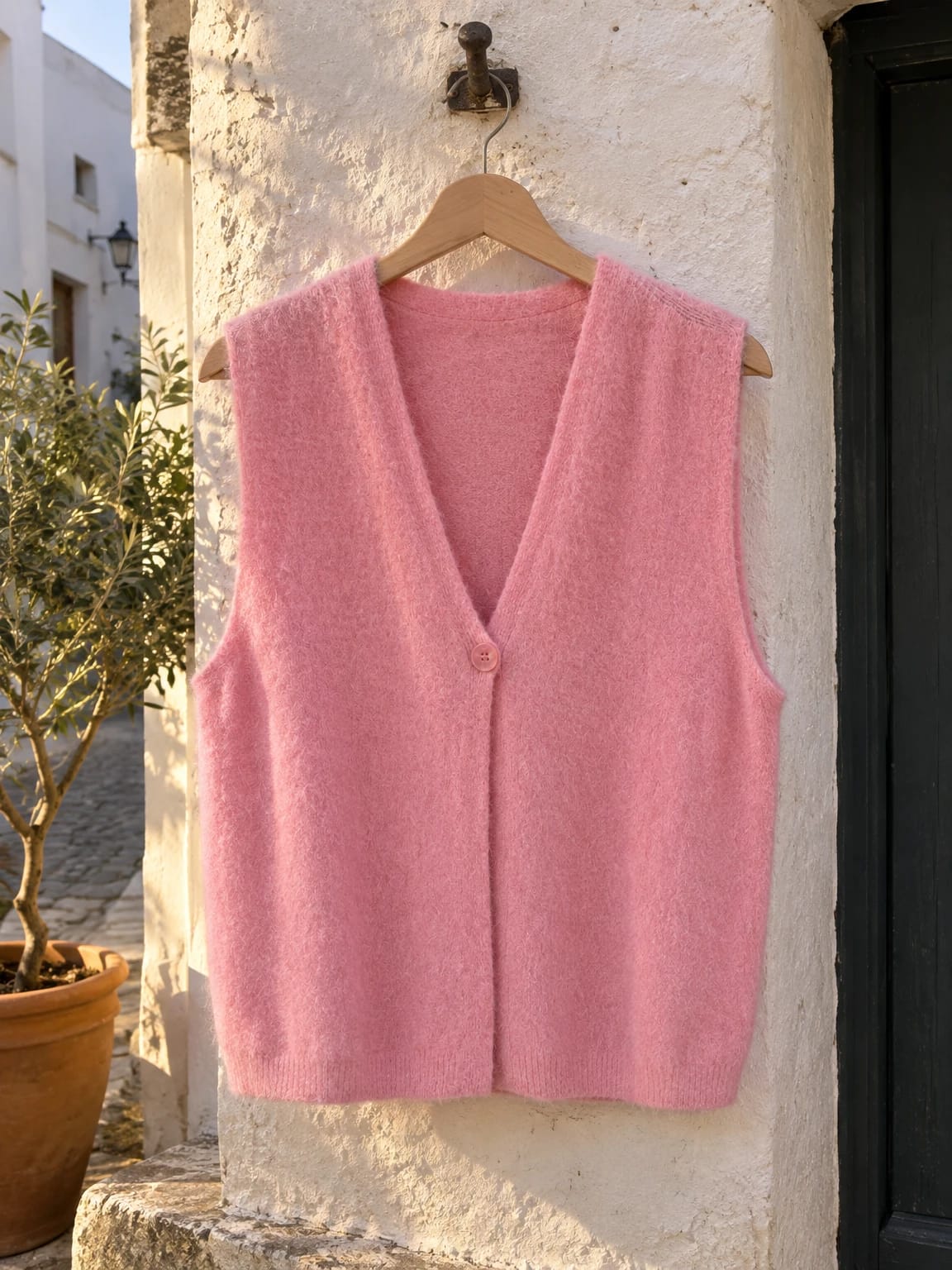 Gilet in maglia soffice